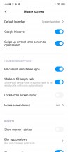 Settings - Xiaomi Redmi Note 9S review