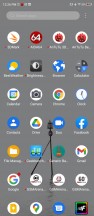 Home screen, recent apps, app drawer, notification shade - Zte Axon 20 5g review