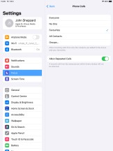 Focus Mode settings - Apple iPad 10.2 (2021) review
