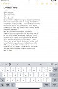 Live text - Apple iPad mini (2021) review