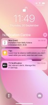 Notification Center - Apple iPhone 13 review