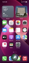 Siri UI - Apple iPhone 13 review