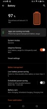 Battery menu - Asus ROG Phone 5 review