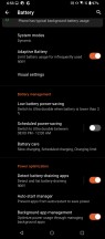 Battery menu - Asus ROG Phone 5 review