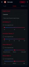 Display settings - Asus ROG Phone 5 review