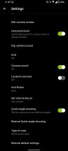 Camera menus - Asus Zenfone 8 Flip review