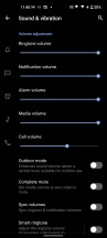 Sound settings - Asus Zenfone 8 review
