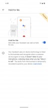 Hold for me settings - Google Pixel 5a 5g review