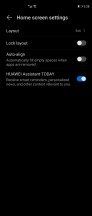 Lock screen and home screen customization - Huawei Mate X2 review