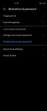 Biometric security: Face unlock and fingerprint ID - Huawei Mate X2 review