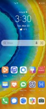 Home screen - Huawei Mate X2 review