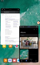 Multitasking with floating windows and sidebar - Huawei MatePad 11 review