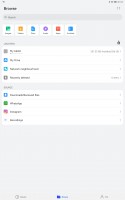 File manager - Huawei Matepad Pro 12.6 review