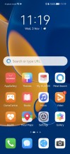 Home screen, recent apps, notification shade, Control Panel - Huawei nova 9 review