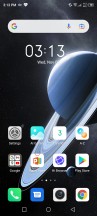 Home screen and folders - Infinix Zero X Pro review