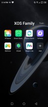 Home screen and folders - Infinix Zero X Pro review