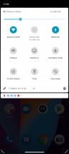 Quick toggles - Motorola Edge 20 Pro review