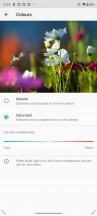 Display settings - Motorola Edge 20 Pro review