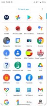 App drawer - Motorola Edge 20 review