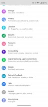 Home screen, recent apps, notification shade, general settings menu - Motorola Moto G 5G review