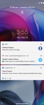 Lockscreen - Motorola Moto G100 review