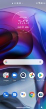 Homescreen - Motorola Moto G100 review