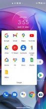 Folder view - Motorola Moto G100 review