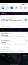 Notifications - Motorola Moto G100 review