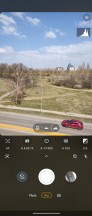 Camera UI - Motorola Moto G100 review
