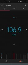 FM radio - Moto G9 Power review