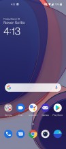 Home screen - OnePlus 9 review
