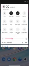 Home screen, recent apps, app drawer, notificaton shade - OnePlus Nord CE 5g review