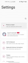 General settings menu - OnePlus Nord CE 5g review