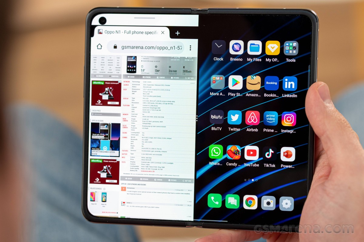 Oppo Find N review: Software, performance and benchmarks