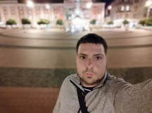 Nighttime selfies, Portrait mode off/on, the with and without flash - f/2.5, ISO 870, 1/10s - Poco F3 long-term review