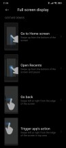Gesture navigation settings - Poco F3 long-term review