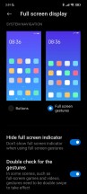 Gesture navigation settings - Poco X3 Pro long-term review