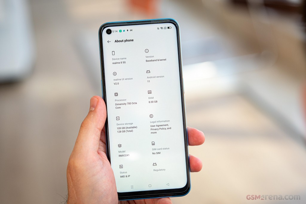 Realme 8 5G pictures, official photos