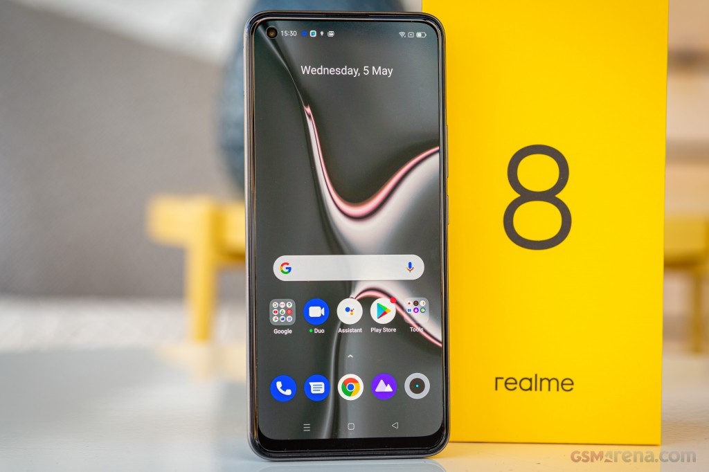 Realme 8 pictures, official photos