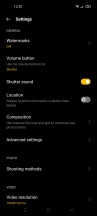 Camera settings - Realme 8s 5G review