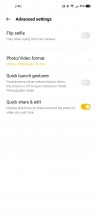 Camera menus - Realme GT Neo2 review