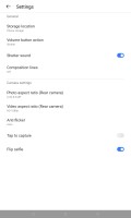 Camera app - Realme Pad review