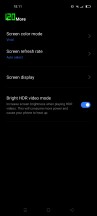 Bright HDR video mode - Realme X7 Max 5G review