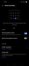 Screenshots and screen recording - Realme X7 Max 5G review