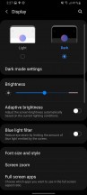 Dark mode - Samsung Galaxy A02s review