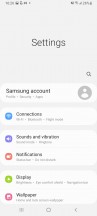 One UI Settings - Samsung Galaxy A03s review