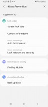 One UI Settings - Samsung Galaxy A03s review