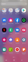 One UI 3.1 and navigation options - Samsung Galaxy A03s review