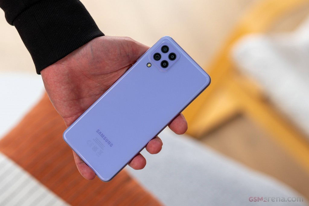 Samsung Galaxy A22 pictures, official photos