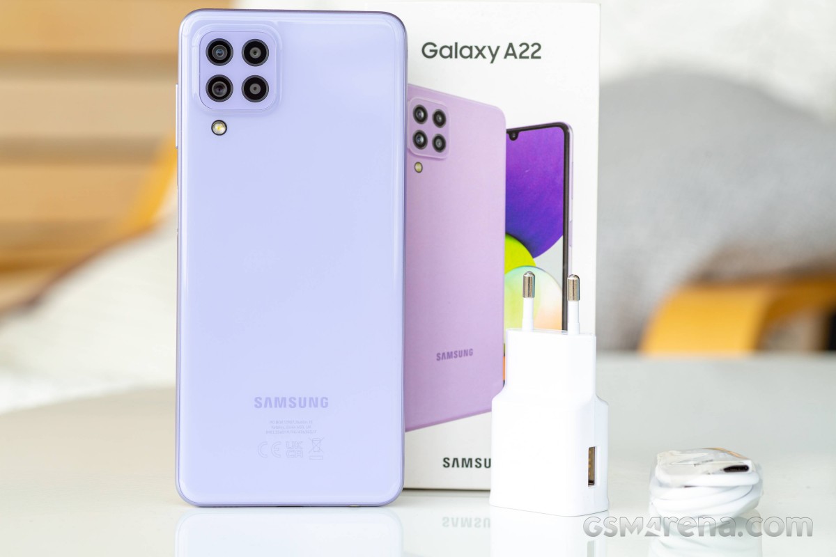 Samsung A22 5G 128GB Violet - Specs